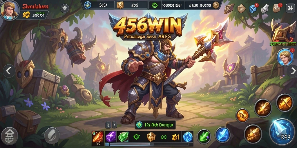 Screenshot gameplay <strong>456WIN</strong> menunjukkan pertempuran seru dalam dunia ARPG.