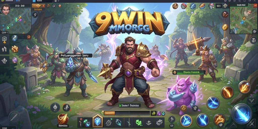 Gameplay seru dalam dunia fantasi spektakuler di 9WIN.