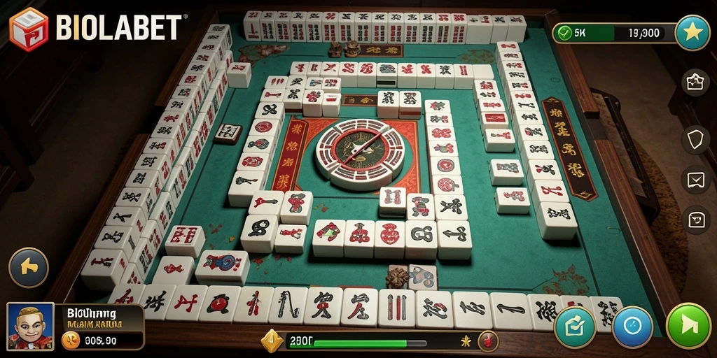 Gameplay seru dan menarik dalam BIOLABET Mahjong.
