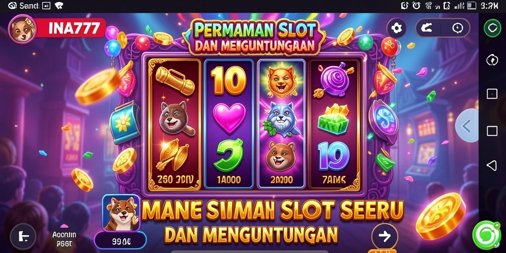 Gameplay seru dan menarik dari permainan Slot INA777.