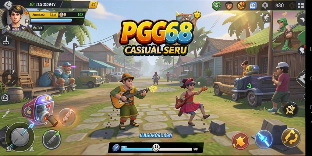 Tampilan gameplay PGG68 yang menarik dan menghibur.
