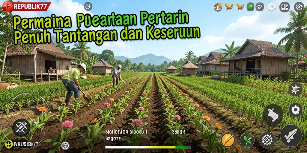 Tampilan gameplay seru dan menantang dalam REPUBLIK77