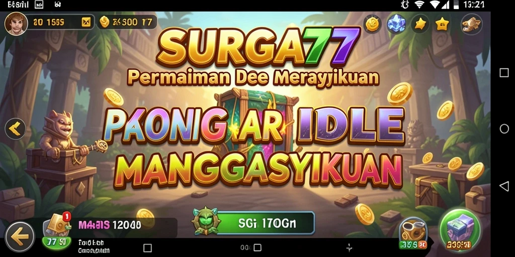 Tangkapan layar gameplay SURGA77 yang menampilkan interaksi karakter yang dinamis.